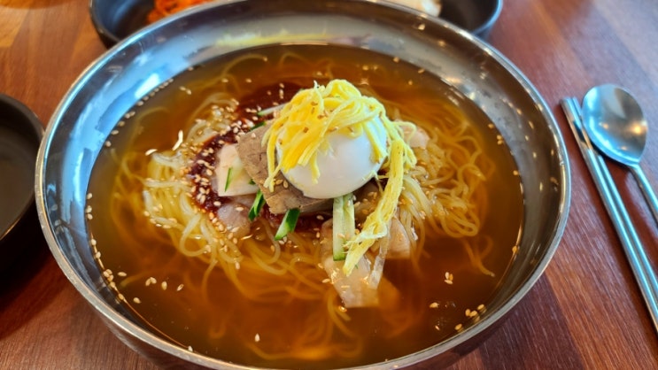  청주 청대맛집 청주시청밀면&칼국수 부산면장