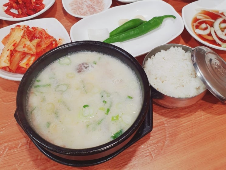 부산 사상구 학장동 [종가집 돼지국밥] 수육백반 순대국밥 맛집