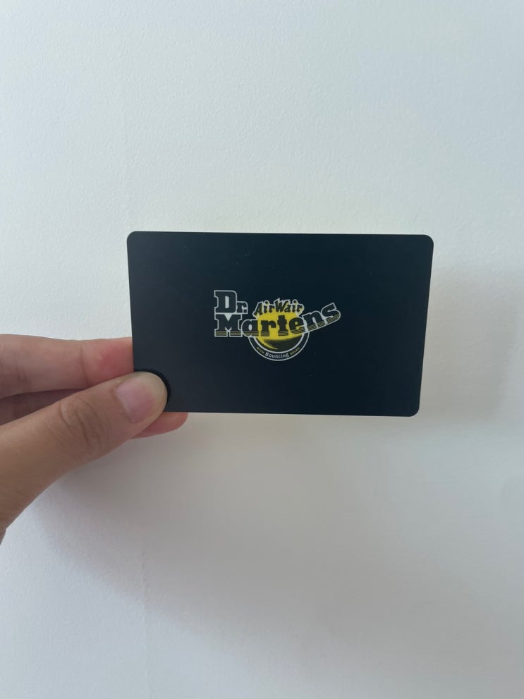  Dr Martens "닥터마틴 1461 3홀 스무스 " 선물 리뷰