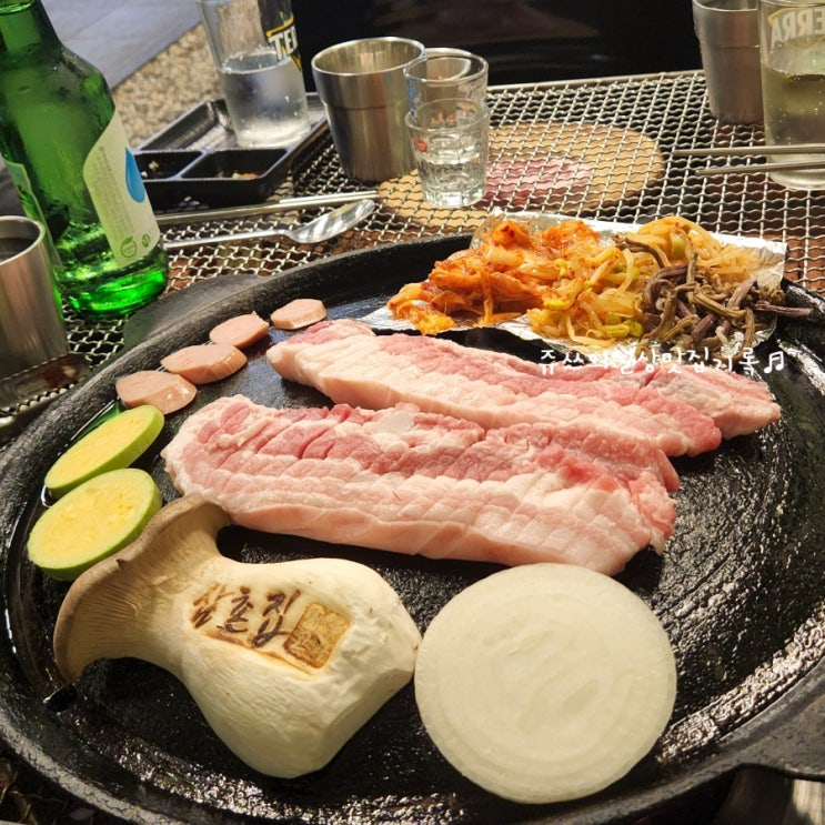  [부산/서면] 서면삼겹살맛집, 캠핑 분위기 나는 어게인삼촌집본점