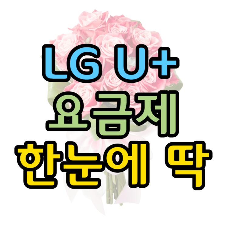 LG U+요금제 청소년부터 복지요금제까지 완벽 정리