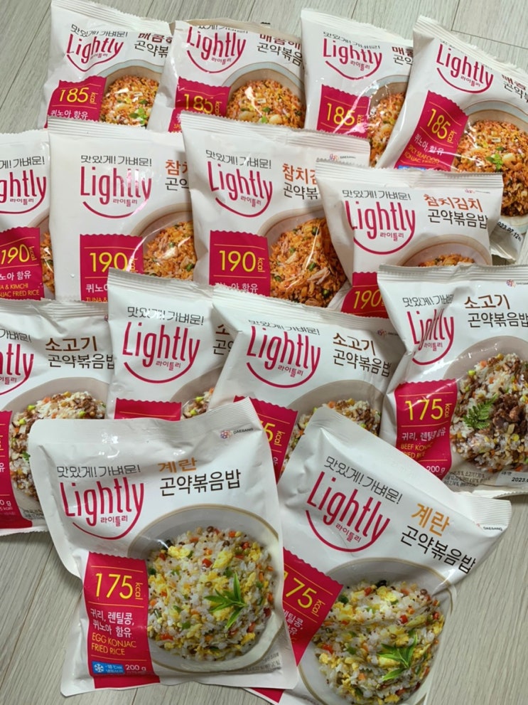  - 라이틀리 볶음밥 제일 가성비있게 구매하는법 / 닭가슴살 볶음밥 사기전 비교해보세요! '청정원 라이틀리 곤약볶음밥' -