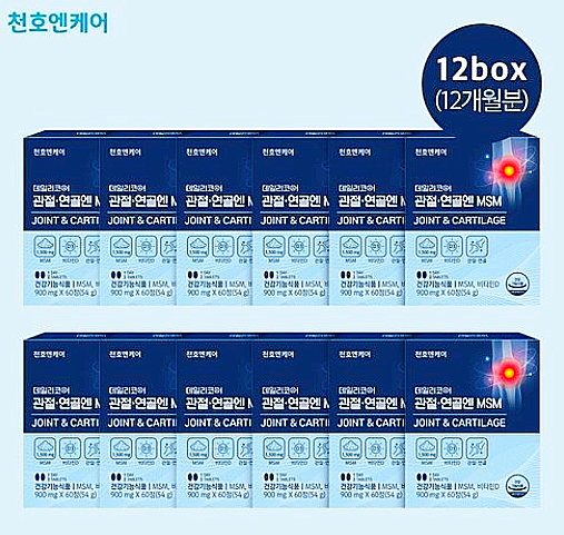  천호엔케어 관절연골엔 MSM/관절 영양제