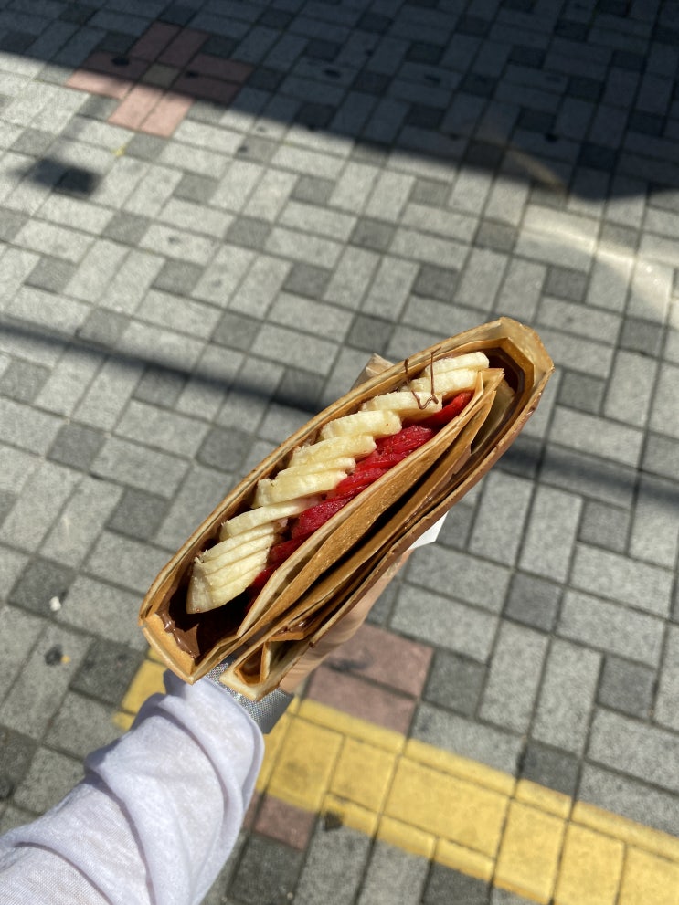  [대구] 동성로 데이트 후식 디저트로 크레페 맛집 :: 웰 크레페 동성로점