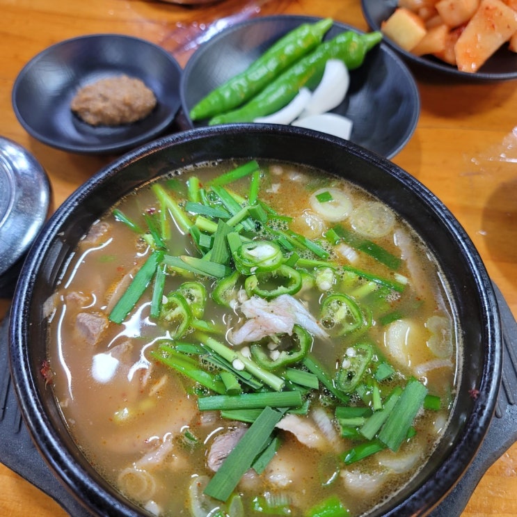  삼성동 순대국 - 해장 & 소주 안주로 좋은 전통백암순대! (내돈내먹)