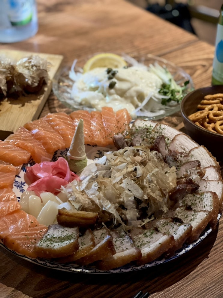  쌍촌동 술집 연어 보쌈 맛집, 정류장