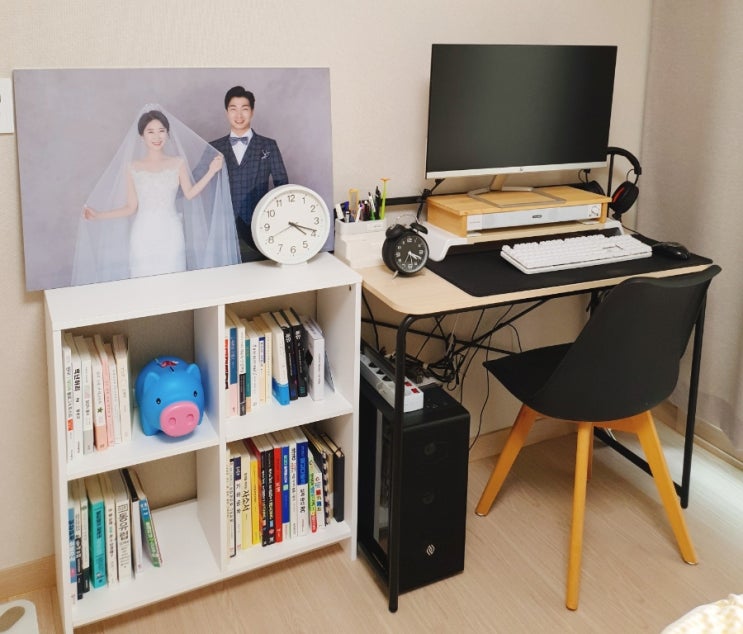  미니멀 내방꾸미기. 두닷 2단 책장 조립기!(내돈내산!)