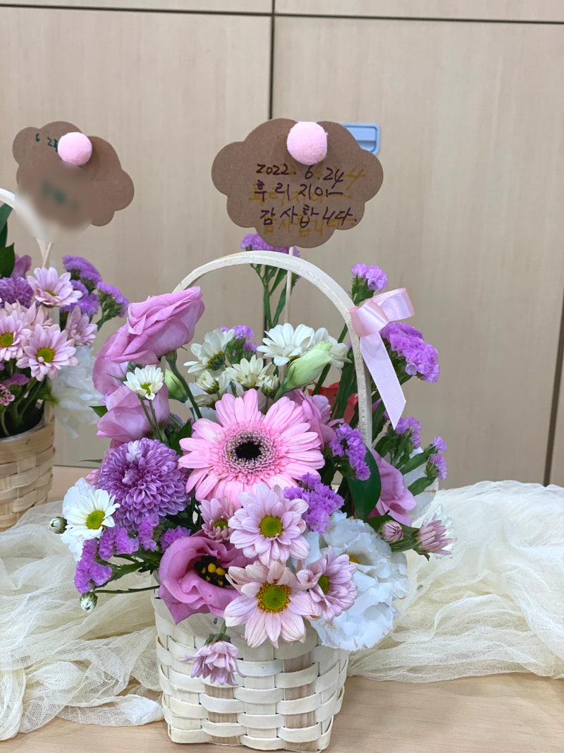 핑크힐 11월 힐링 프로그램 - 꽃바구니 만들기 6