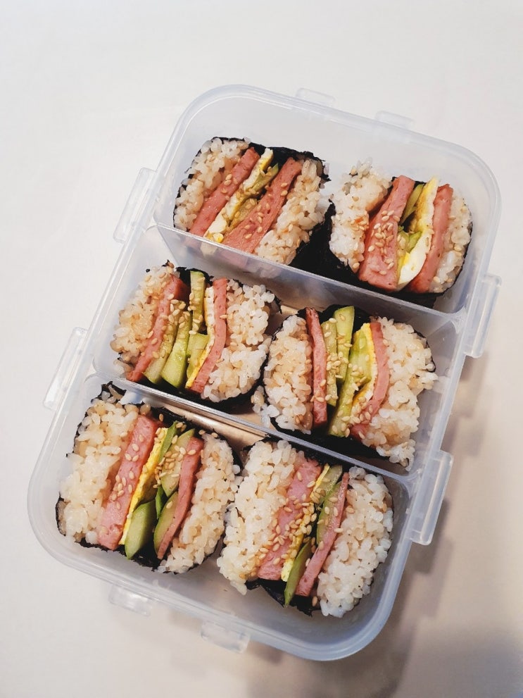  맛있다! 간편하다! <무스비> 만들기