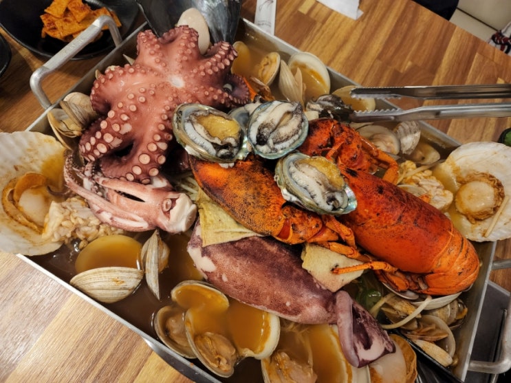  울산 옥동 해물탕 맛집 양도 푸짐한 돌아온잠수함