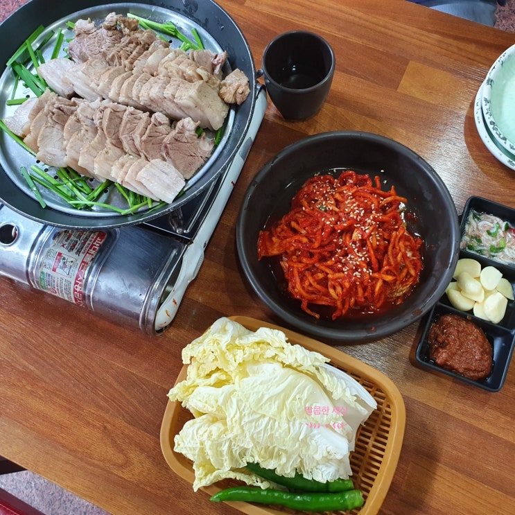  [금남시장] 원조 손칼국수 보쌈-식객 허영만의 백반기행 방송