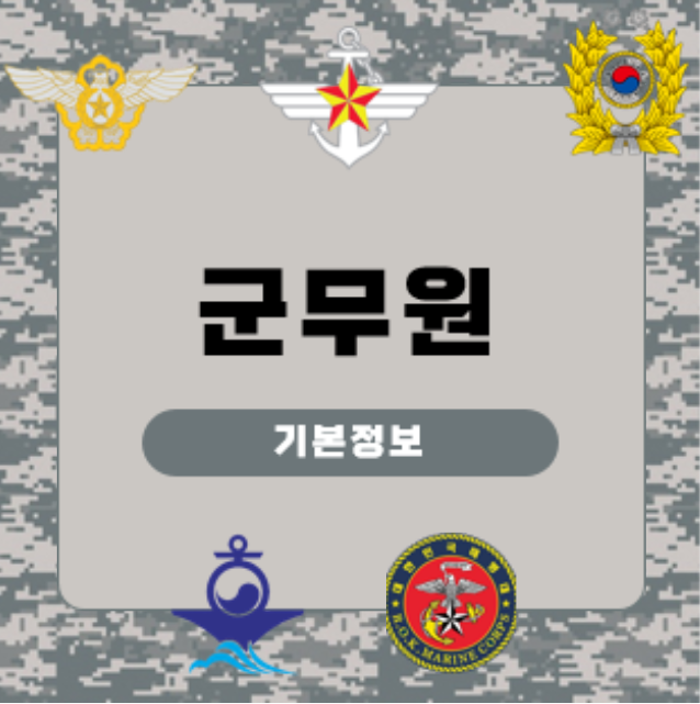  군무원 이란 무엇인가 (군무원이란, 군무원의 업무, 근무지, 자격요건)