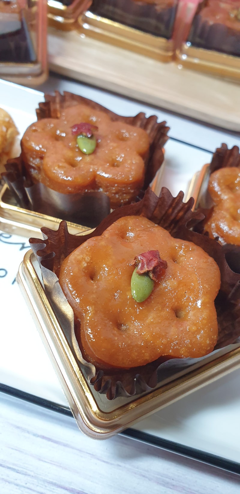 [정담은 전통간식]한과맛집에서 맛있는 꽃약과 주문해봤어요. : 네이버 블로그