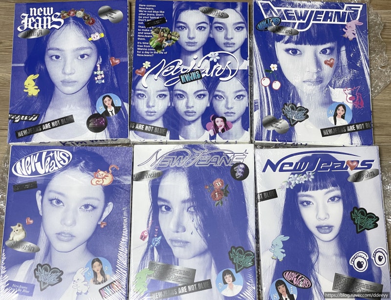 NewJeansミニアルバム『New Jeans』バッグ（ブラック）、Bluebook団体アルバム開封レビュー