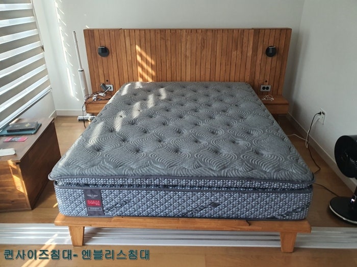  퀸사이즈침대를 함께 사용하시는 두 자매분들의 침대 고르기