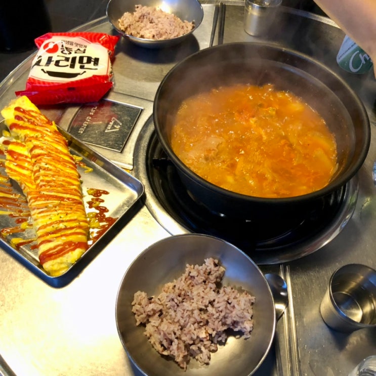 송도 맛집 백채김치찌개 가성비 좋고 맛있어요