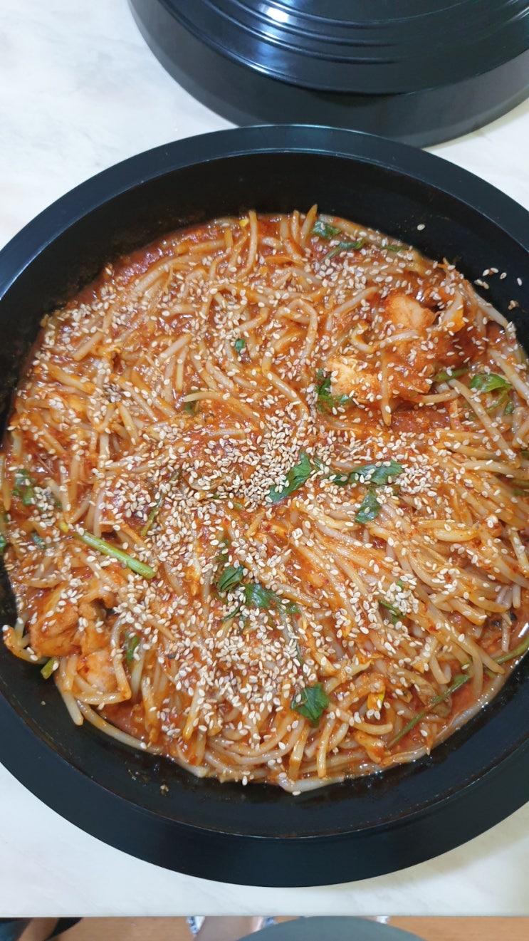  해촌아구찜 ㅡ 아귀찜,다회용기