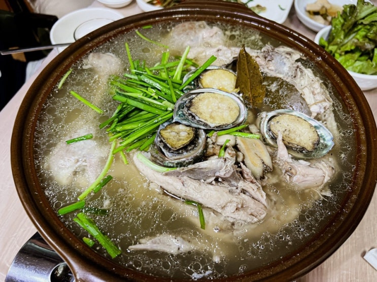  창원 북면 달천동 전복백숙 오리 디저트는 귀산 더로드101창원가족여행