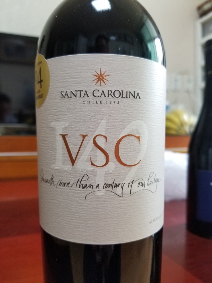 [이마트 와인] 산타캐롤리나 브이에스씨(VSC) 2017