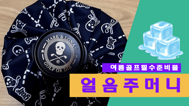  [리뷰] 여름 골프장 얼음주머니 l 골린이 초보 라운딩 준비물 마크앤로나 아이스팩 브이로그 내돈내산