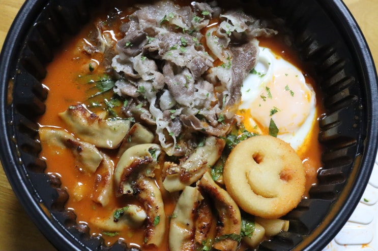  일산역 떡볶이 배달맛집 삼떡곱떡 / 소곱창 가득 떡볶이 쏘주안주 짱!!