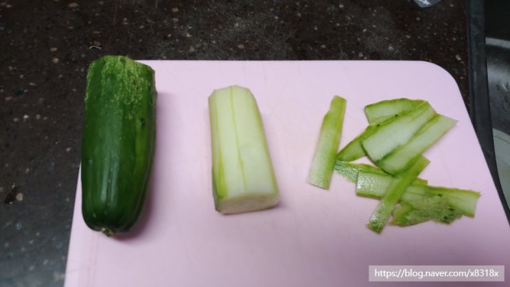  강아지 오이 급여방법, 여행 갈때 간식으로 좋아요