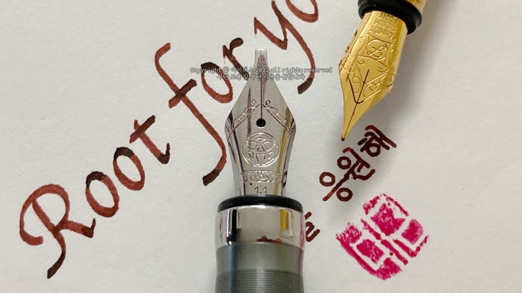  Root for you (written by TWSBI Diamond 580ALR Stub1.1)