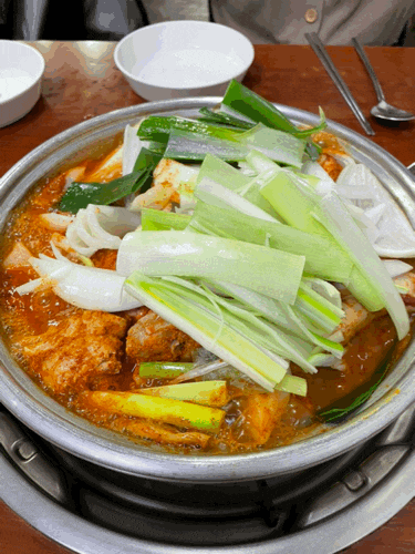  대전 오류동 닭볶음탕 맛집 한영식당 조리 대기 시간 20분