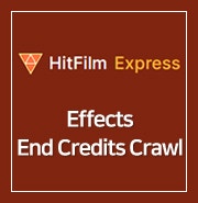[ HitFilm Express ] 54. End Credits Crawl