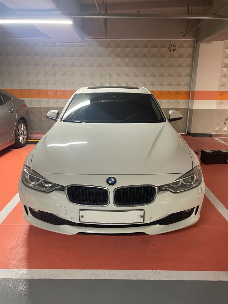  대전 수입차 블랙박스 출장 BMW 320d 아이나비 Z7000 장착