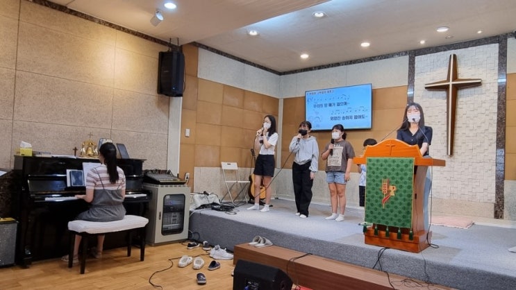  전 세대 통합 예배 공동체, 꽃밭교회 주일예배. 너희도 서로 사랑하라, [2022년 8월 14일 예배]