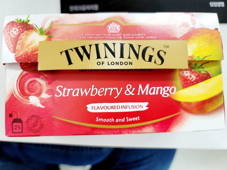 [Tea] TWINGS(트와이닝스) Strawberry & Mangos(Feat.냉정과 열정사이 그 무엇)