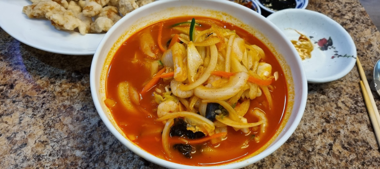  해외여행 다음 날은 역시 짬뽕 - 밴쿠버 근교 써리 중국집 맛집 태양각