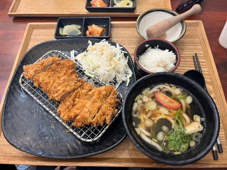  [추부면 돈가스 맛집] 메차쿠차에서 돈가스 먹었습니다.