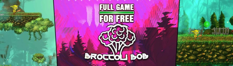  인디갈라에서 무료배포 중인 인디 액션 어드벤쳐 게임(Broccoli Bob)