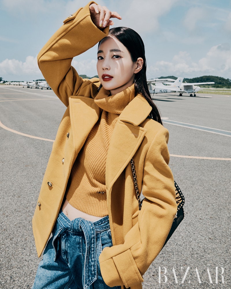 기은세 가을 화보 + 마이클 코어스 가방