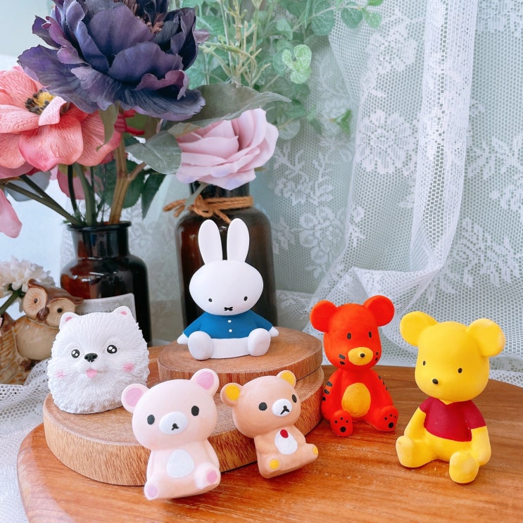  부산데이트 예쁘다공방 캐릭터 석고방향제 원데이클래스 쉽고재밌게