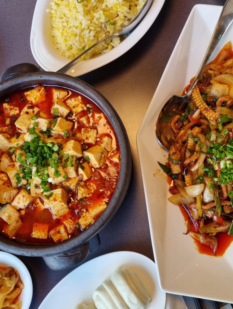  강남구청역 중국집 - 경몽루 마파두부 여기가 찐이네! (연예인 김희철 맛집)