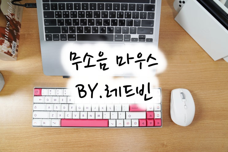  무소음 무선마우스 추천 조용하게 사무용으로 사용하기 딱 좋은 레드빈 A17M
