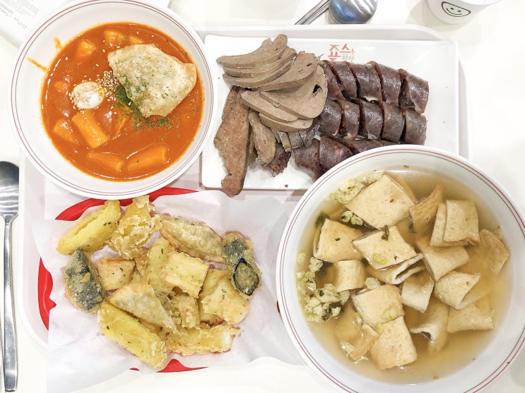  풍무동 야식으로 좋은 죠스떡볶이 3인세트 (떡볶이,순대,튀김,오뎅)