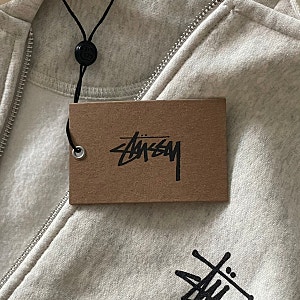 스투시 후드집업 여자 사이즈 후기 (L size)  / 사이즈 추천 / BASIC STUSSY ZIP HOODIE