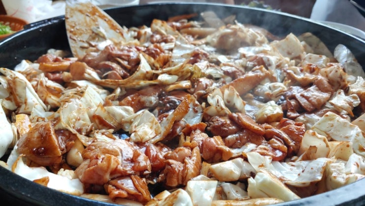  간장닭갈비 맛집, 비발디파크/오션월드 맛집, 메밀꽃닭갈비 막국수, 아이들 좋아하는 메뉴^^
