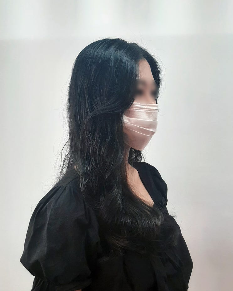  철산역미용실 더웬 이진헤어 철산점에서 셋팅펌했어요