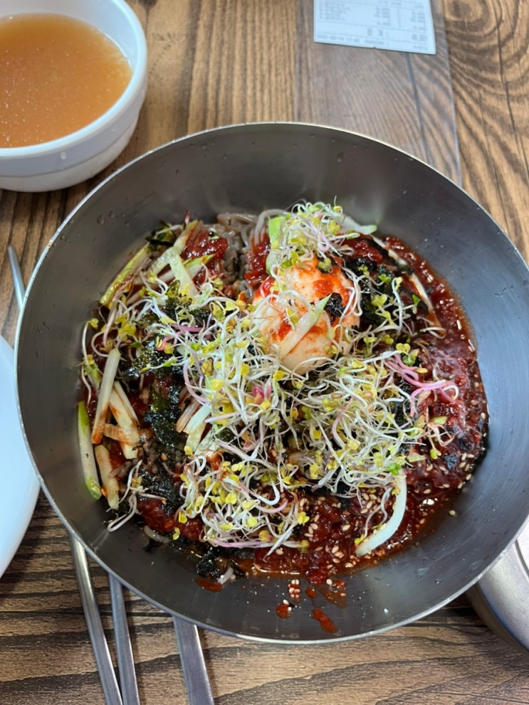  제천캠핑랜드 근처맛집 미당광천막국수