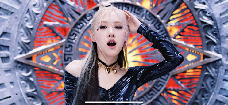 <b>블랙핑크 핑크베놈</b> (Pink Venom) 로제 리본 헤어핀
