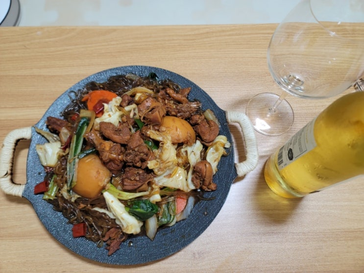  (조리) 엄마가 보내준 안동찜닭, 안동시장내 맛집 총각찜닭