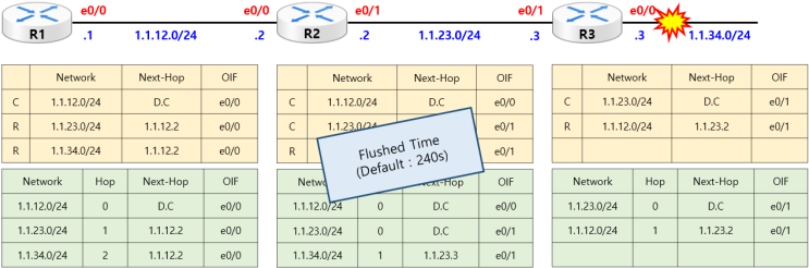  [RIP] RIP Route Poisoning