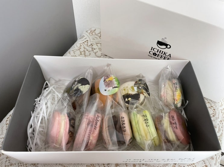  [문정] 마카롱 전문점 이치카 커피 (마카롱 맛 후기 )