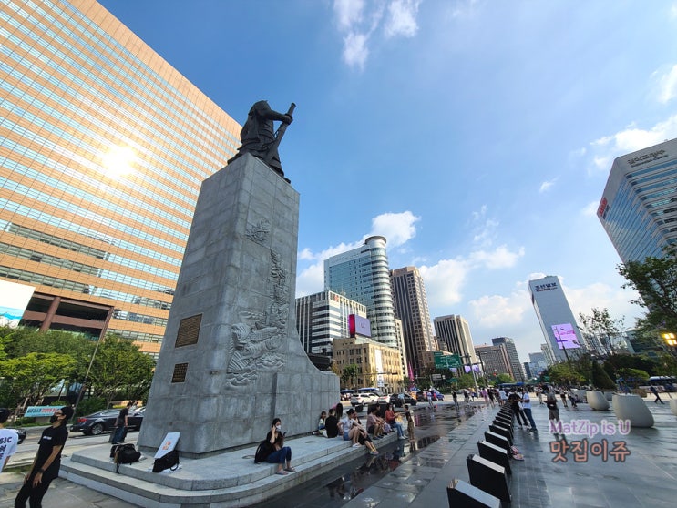  새롭게 개장한 광화문광장 방문 후기, 그리고 광화문과 청계광장