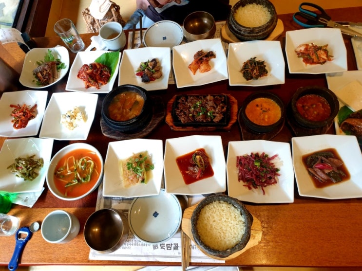  경기도 광주 맛집 흙토담골 한식